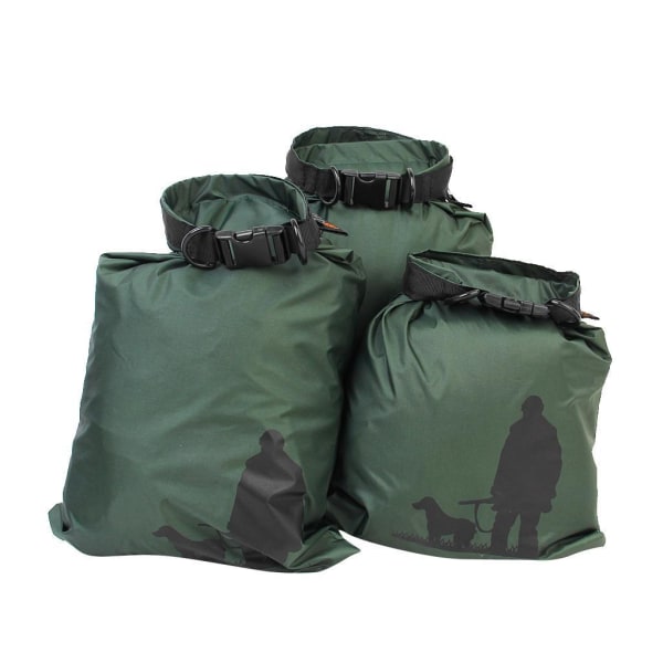 Set med 3 storlekar Vattentät väska Säck Camping Forsränning Kajakpaddling