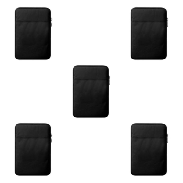 1/2/3/5 Skyddsväskor för Kindles Lätt att bära bra black 6inch 5Set