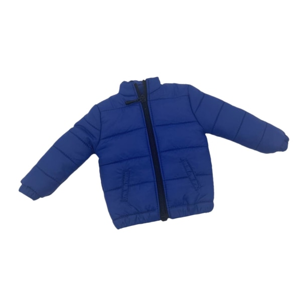 1/2/3/5 1/6 Doll Down Jacket Daily Wear Kläder Klä upp för Blue Length: 12.3cm 5PCS