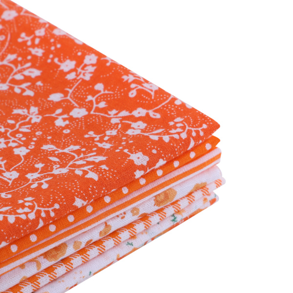 7 st Blommönster DIY Sy Textil Hantverk Patchwork Tyg 25*25cm