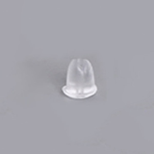 500x Clear Earring Backs Gummi Tillbehör Säkerhet Öronproppar för