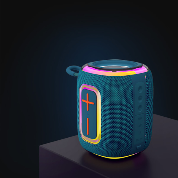 Portabel Bluetooth-högtalare med Hi-Fi-ljud och RGB blue
