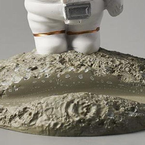 1/2/3 Resin Spaceman Staty Ornament för hem- och kontorsinredning Model 7 1 Pc