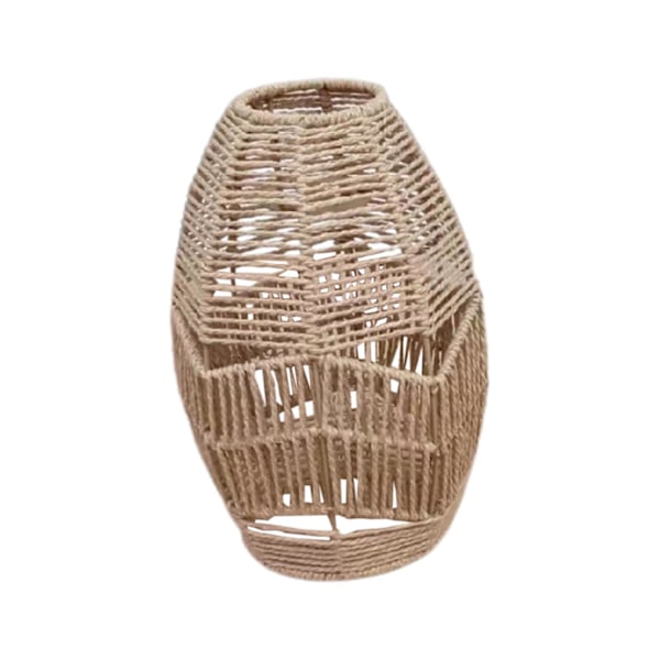 Hängande lampskärm i reprotting för elegant middag XH22-040 27x12.4x8CM