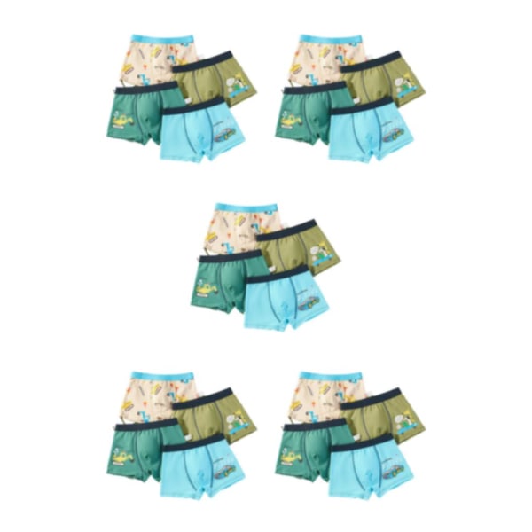 1/2/3/5 4pack/lot Andas underkläder för barn Trosor för pojkar - Complete decor XL（38-48jin） 5PCS