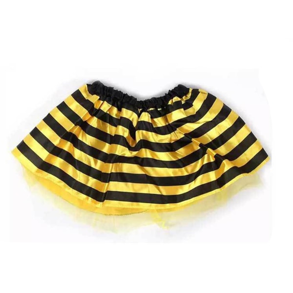 1/2/3 exakta detaljer i söt Halloween-klänning för barn Bumble Yellow F 1Set