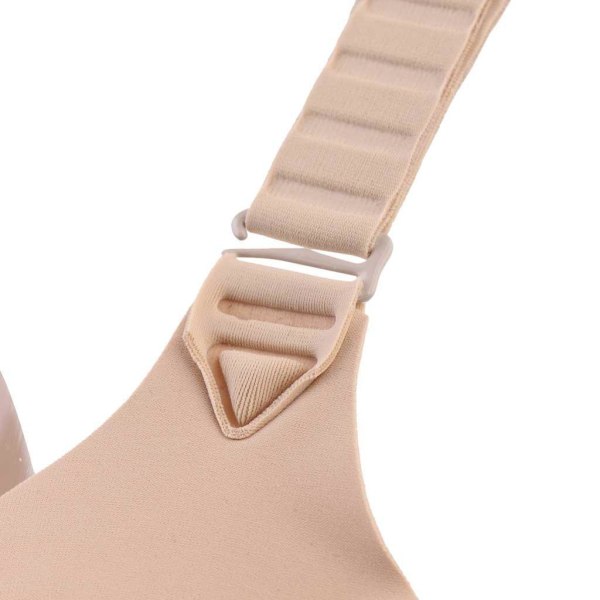 1/2/3 Sexig Special Pocket BH För Silikon Bröst Form Falsk BH Beige 75C 1Set