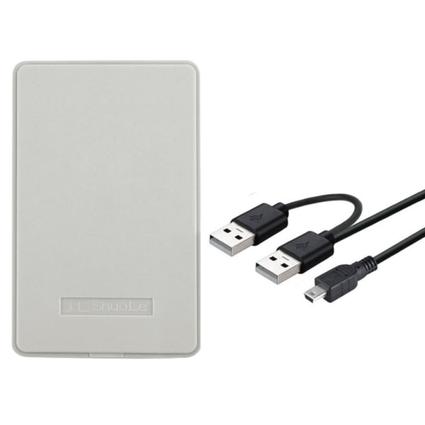 1/2/3/5 Portabelt hölje USB 2.0 för för bärbar dator White 12x7.6x1.3cm 1Set