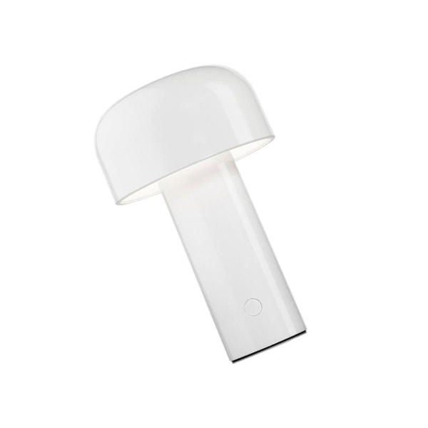Nordic Mushroom Lamp Uppladdningsbar för middag vid sängen i sovrummet White