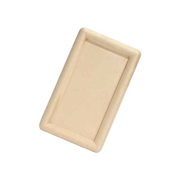 1/2/3 Fashion Velvet Square Smycken Bricka Glasögon Hållare för Khaki L 12cm×12cm×1.5cm 1Set