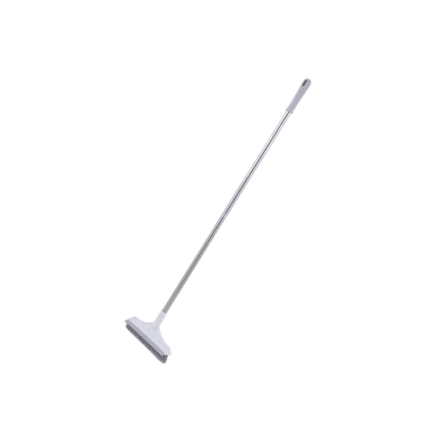 2-i-1 golvrengöringsborste Effektiv golvskurborste White 110cm