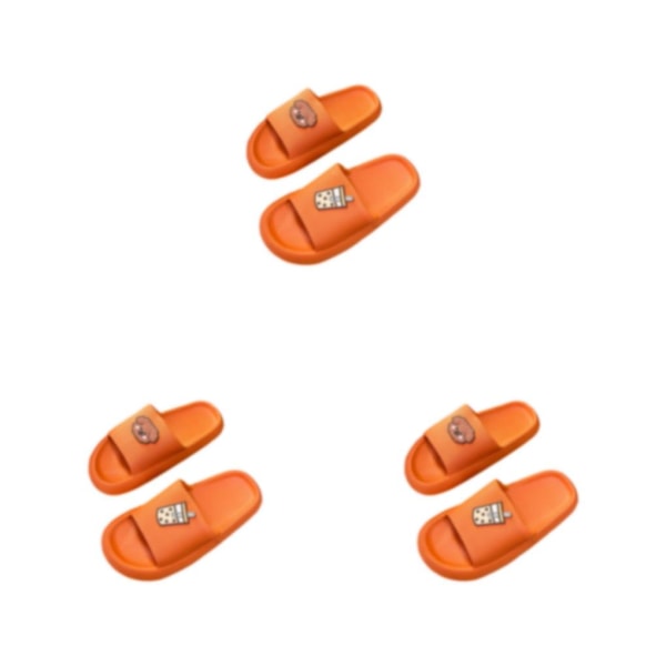 1/2/3/5 Andas sandal för kvinnor - Mjuk och fashionabel mjuk Orange 42/43.42/43 3PCS