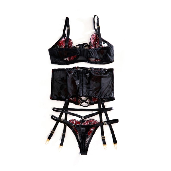 Sexiga Underkläder Läder BH Intimates Kostymer Spets Sensuell S 914a | S |  Fyndiq