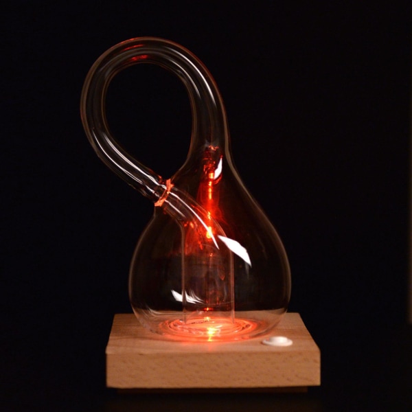 1/2 glas vas Klein flaska Fyrdimensionell rymdflaska för Transparent S 11.8X6.3cm 1 Pc