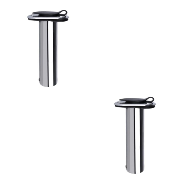 1/2 Stånghållare Rostfritt stål Flush Mount Antikorrosion för 90 Degree 2PCS