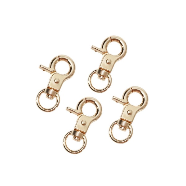 1/2/3/5 4 st zinklegering hummerklospänne Swivel Trigger Clips Golden 30mm 1Set