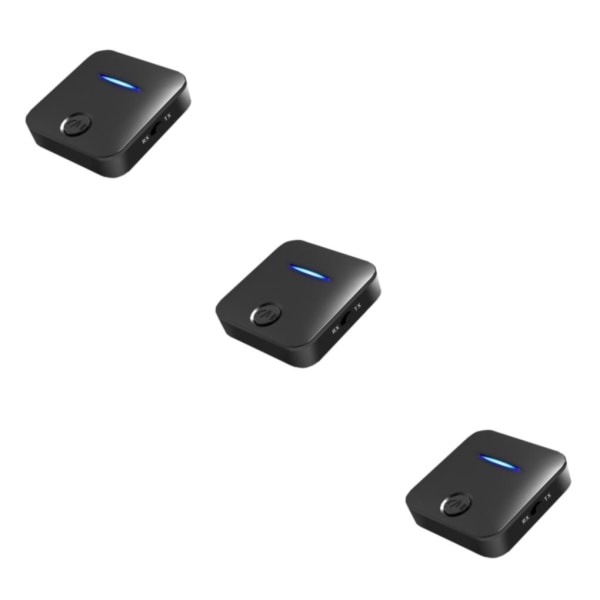 1/3 2 i 1 Bluetooth 5.0 Audio Receiver Adapter 3,5 mm för TV PC 3PCS
