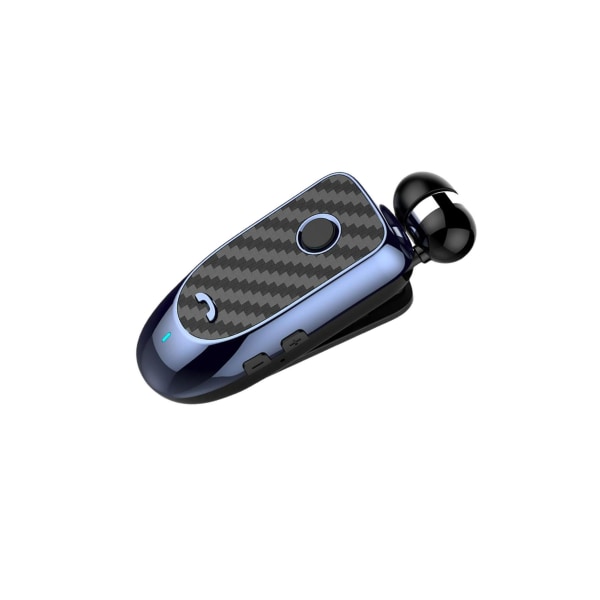 In-Ear Bluetooth 5.0 hörlursklämma Teleskopklämma 30cm Blu