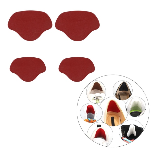 1/2/3/5 Shoe Häl Pad Innersula Häl Reparation Heel Stick för män & red 1Set