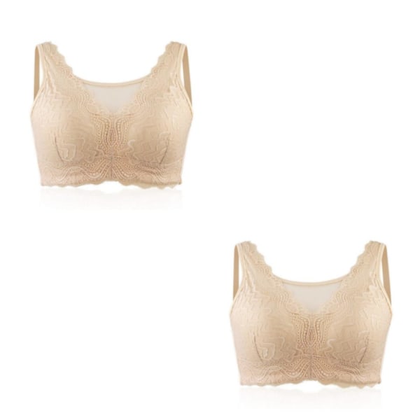 1/2 Cotton Breast Forms False för Drag Queen Mastectomy Cosplay Complexion 90C 2PCS
