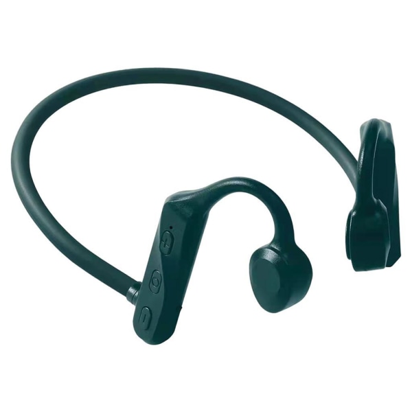 1/3 svettsäkra hörlurar för röststyrning för kontorsträning K69-Green 1 Pc