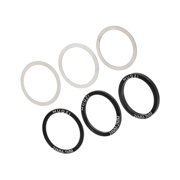 1/2/3/5 242930mm 6Pack Bike För Cykel Bottenfäste Set för 24mm 5PCS