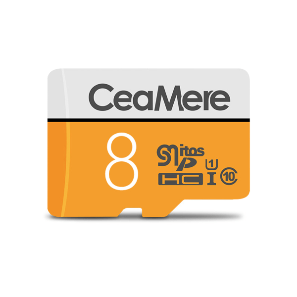 Ceamere Flash Memory TF Card Universal Mobiltelefon Kameror Minne 8GB