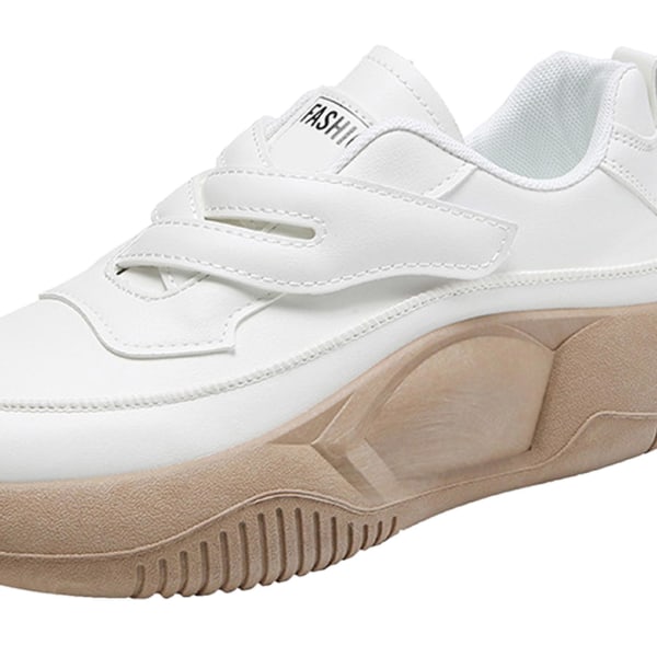 Sneakers Sportskor Andningsbara kvinnors casual för jogging White Size 40