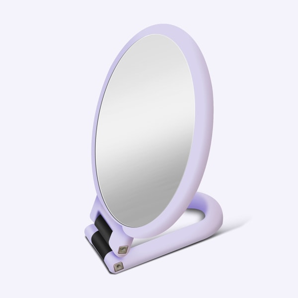 1/2/3/5 Mirror Of Beauty – Lätt och bärbar makeup på purple 10x 5PCS