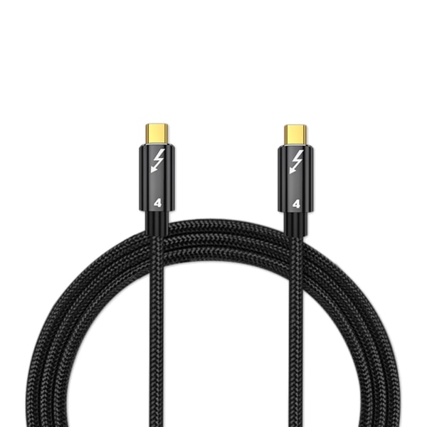 USB C-kabel för För Thunderbolt 4 3 0,5M Längd för dockning