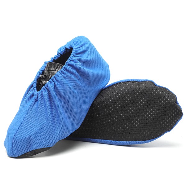 1/2/3/5 svarta skoöverdrag - Återanvändbara och halkfria Lätt att tvätta blue Medium size 32-36 1 Pc