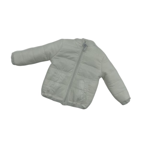 1/2/3/5 1/6 Doll Down Jacket Daily Wear Kläder Klä upp för White Length: 12.3cm 1 Pc