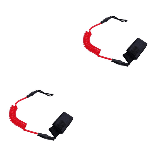 1/2/3/5 Raft Stretch Rep med Elastiskt koppel Pålitlig och Red 45cm 2PCS