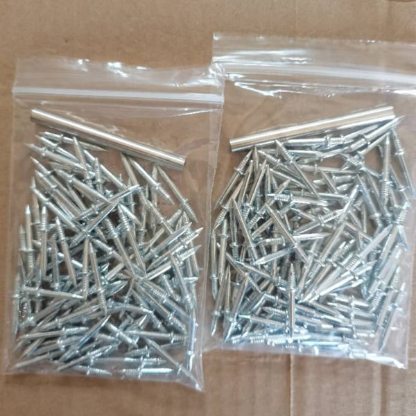 Silver höghållfasta stålspik för lätt och hållbart 100 nails