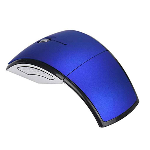 Trådlös hopfällbar mus, sladdlösa möss, hopfällbara USB -mottagare No.5