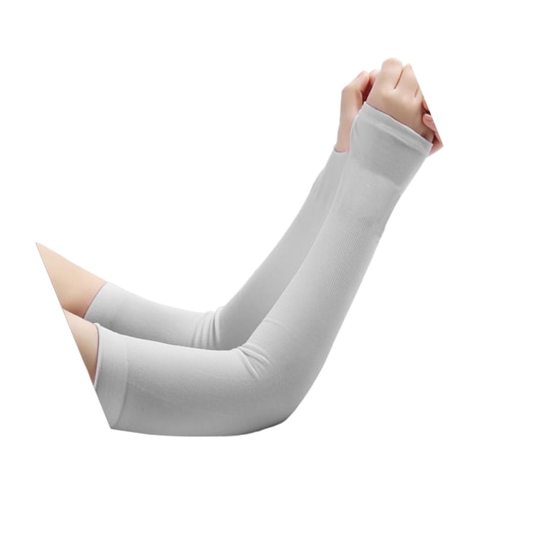 1/2/3/5 Kylskydd För Arm Sleeves Ice Silk Sports Grey 1 Pc