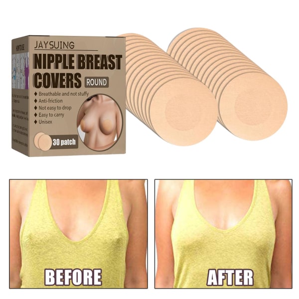 30x Breast Covers självhäftande osynligt för baddräkter skjortor