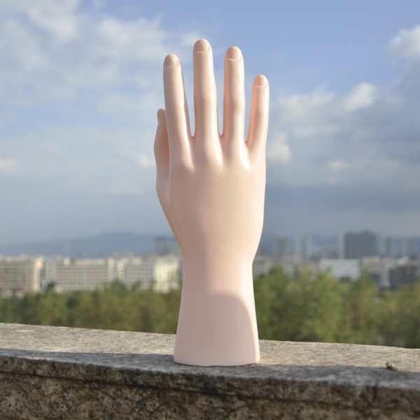 1/2 Man Mannequin Hand Display Smycken Armband Ring Handske Skin 25.5cm 1Set