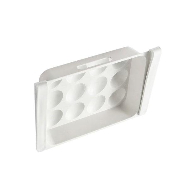 2st Kylskåp 12 Grids Äggförvaringslåda Behållarställ 2pcs