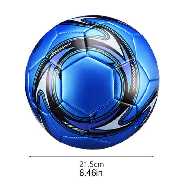 Maskinsydda fotbollsbollar Fotbollar Antitryck storlek 5 Blue