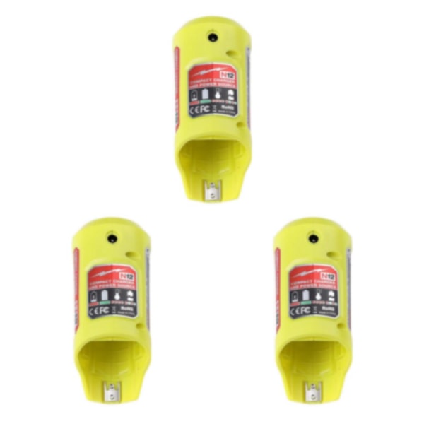1/2/3 M12 48-59-1201 USB adapter Kraftfull Power Yellow 3PCS