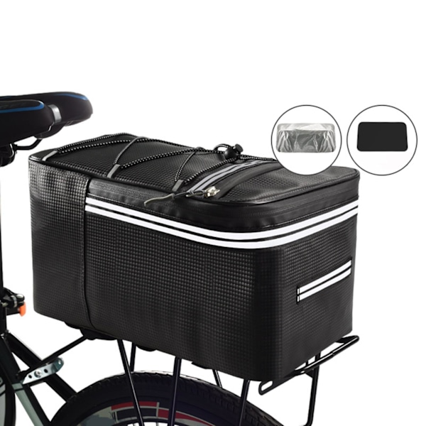 För Cykel Rear Rack Sätesväska Cykelbagageväska Väska 15L