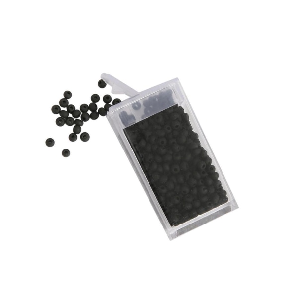 1/2/3/5 Beads DIY Smycken Retro Craft Kit Etniskt för hantverksmärke black 3mm 1Set