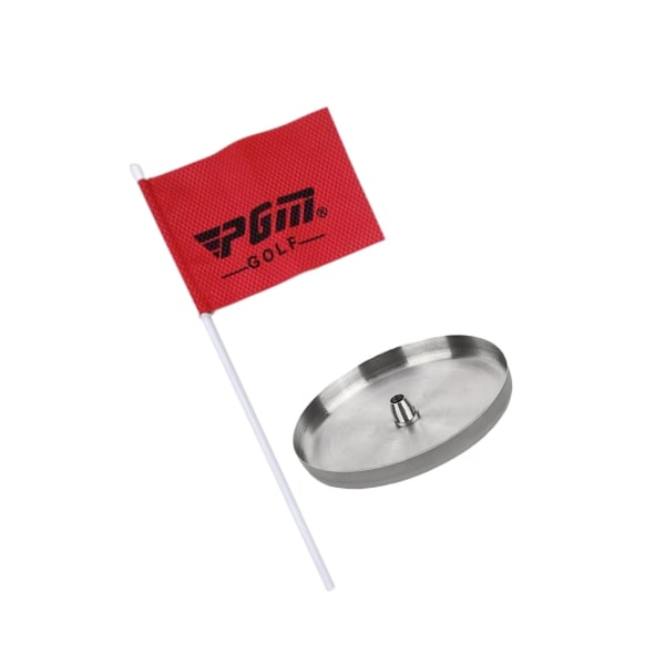 1/2/3/5 Miniature För Golf Flagstick Training Accessory Red 1.3cm Hole cup plate 1 Pc