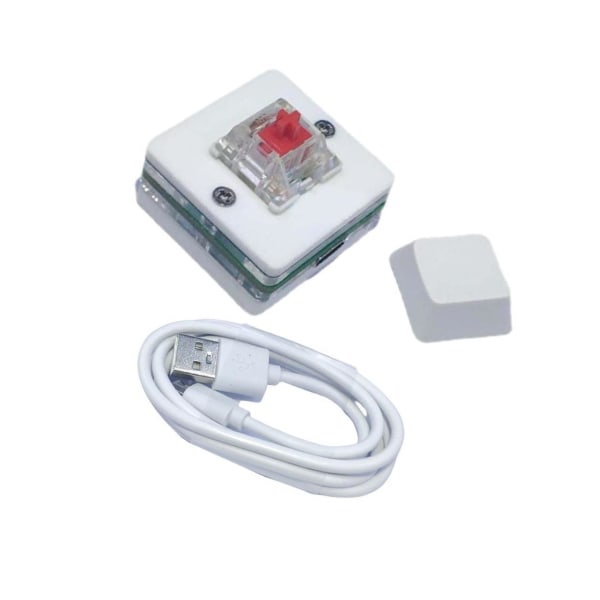 1/2/3 Snyggt USB 1-tangentbord med RGB-bakgrundsbelysning för Red switch 1 Pc