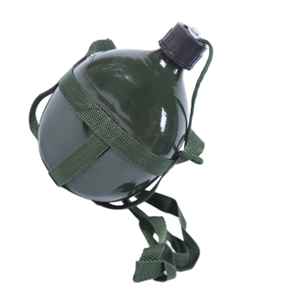 1/2/3 Bärbar storlek campingvattenflaska utomhusaktiviteter Green 2L 1Set