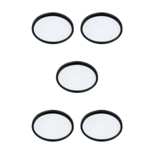 1/2/3/5 Filter Optical Glass Anamorphic för DSLR Cinematice Blue Streak 72mm 5PCS