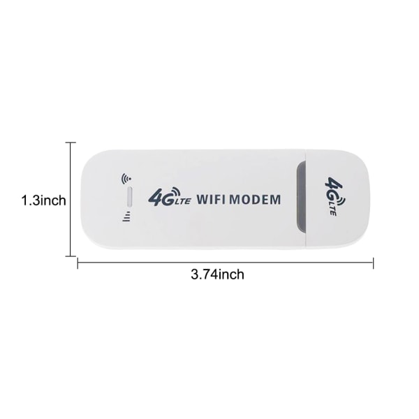 WiFi Bärbar 4G LTE Modem Stick Router 150Mbps as the picture