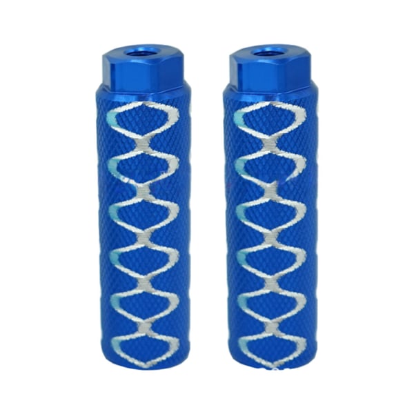 1/2/3/5 2pack/lot Aluminiumlegering Anti-sladd fotpinnar för enkel blue 1Set