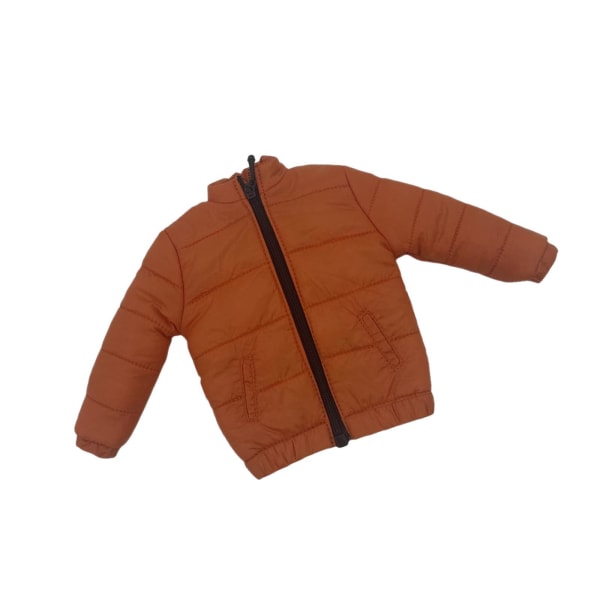 1/2/3/5 1/6 Doll Down Jacket Daily Wear Kläder Klä upp för Orange Length: 12.3cm 1 Pc